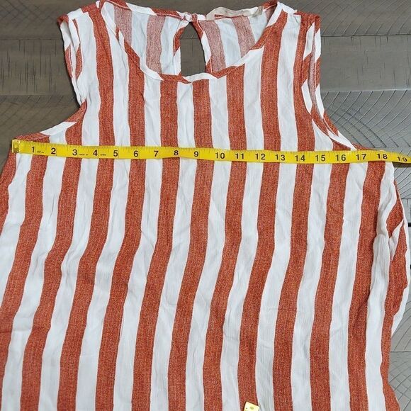 Soft Surroundings Cabana Striped Tunic Tank Sz S - Picture 7 of 9
